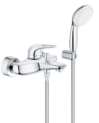 Immagine di MISCELATORE MONOCOMANDO ESTERNO VASCA CON DUPLEX EUROSTYLE NEW CROMO GROHE
