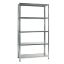 Immagine di SCAFFALE METALLO IN KIT 5 PIANI CON RINFORZO PORTATA 65 KG PER RIPIANO 100x40 ALTO 187 CM