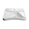 Immagine di LAVABO ERGONOMICO AUSILIA INSTALLAZIONE SOSPESA CERAMICA BIANCA THERMOMAT