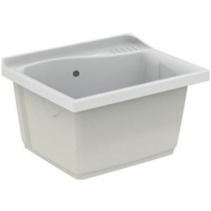 Immagine di LAVATOIO LAGO 75x61 CM DA INCASSO BIANCO IDEAL STANDARD
