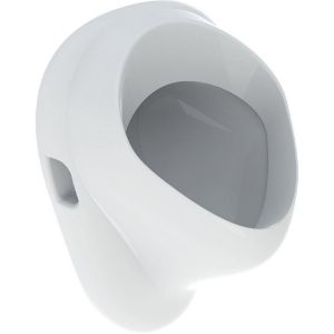 Immagine di ORINATOIO BLAGNAC CON ALIMENTAZIONE POSTERIORE CON SIFONE CERAMICA BIANCA GEBERIT