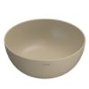 Immagine di LAVABO T-EDGE DIAMETRO 37 CM INSTALLAZIONE APPOGGIO CERAMICA COLORE SENAPE GLOBO