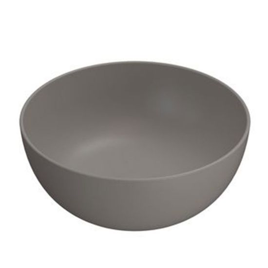 Immagine di LAVABO T-EDGE DIAMETRO 37 CM INSTALLAZIONE APPOGGIO CERAMICA COLORE AGATA GLOBO