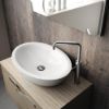 Immagine di LAVABO STRADA OVALE 60x42 CM INSTALLAZIONE APPOGGIO CERAMICA BIANCA IDEAL STANDARD