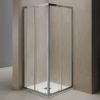 Immagine di BOX DOCCIA DINO ANGOLO SCORREVOLE 97-100 CM (LATO ANGOLO) CROMO TBRILL CRISTALLO TRASPARENTE