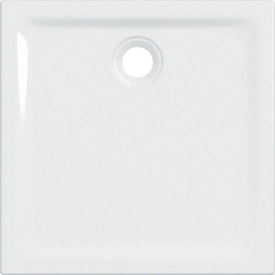 Immagine di PIATTO DOCCIA 45 QUADRATO 80x80 H 4,5 CM BIANCO GEBERIT