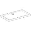 Immagine di PIATTO DOCCIA 60 RETTANGOLARE 140x80 H 6 CM BIANCO GEBERIT