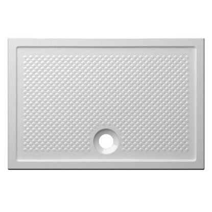 Immagine di PIATTO DOCCIA DOCCIAVIVA 120x80 H 6,5 CM BIANCO SENZA PILETTA GLOBO