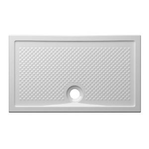 Immagine di PIATTO DOCCIA DOCCIAVIVA 120x70 H 6,5 CM BIANCO SENZA PILETTA GLOBO