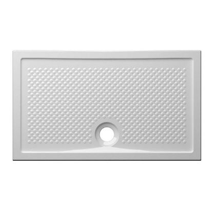 Immagine di PIATTO DOCCIA DOCCIAVIVA 120x70 H 6,5 CM BIANCO SENZA PILETTA GLOBO