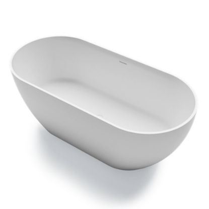 Immagine di VASCA CENTRO STANZA CLIVIA 170x80 CM BIANCO OPACO GRUPPO TRE ESSE