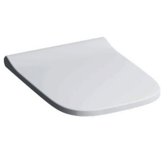 Immagine di COPRIWATER SMYLE CHIUSURA RALLENTATA BIANCO LUCIDO GEBERIT