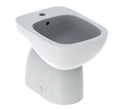 Immagine di BIDET FANTASIA A TERRA DISTANZIATO MONOFORO CERAMICA BIANCA GEBERIT