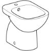 Immagine di BIDET FANTASIA A TERRA DISTANZIATO MONOFORO CERAMICA BIANCA GEBERIT
