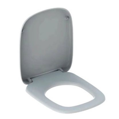 Immagine di COPRIWATER FANTASIA CHIUSURA RALLENTATA BIANCO LUCIDO GEBERIT