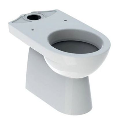 Immagine di VASO SELNOVA DUO MONOBLOCCO SCARICO PAVIMENTO CERAMICA BIANCA GEBERIT (SENZA SEDILE)