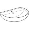Immagine di LAVABO COLIBRI 60x45,5 CM INSTALLAZIONE SOSPESA O SU COLONNA MONOFORO CERAMICA BIANCA GEBERIT