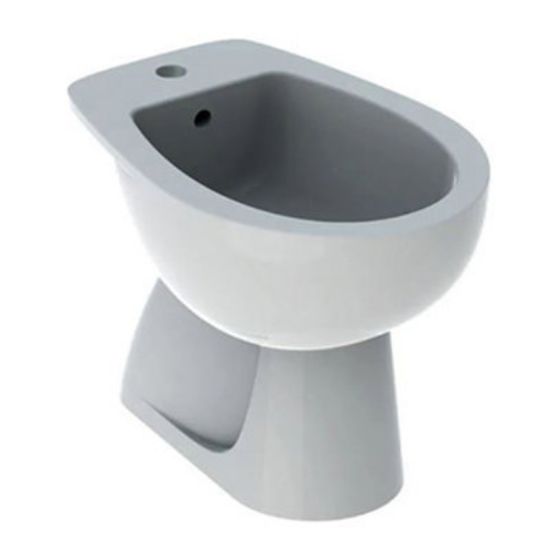 Immagine di BIDET COLIBRI A TERRA DISTANZIATO MONOFORO CERAMICA BIANCA GEBERIT