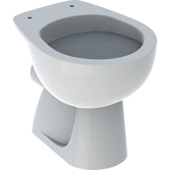 Immagine di VASO COLIBRI A TERRA DISTANZIATO SCARICO PARETE CERAMICA BIANCA GEBERIT (SENZA SEDILE)