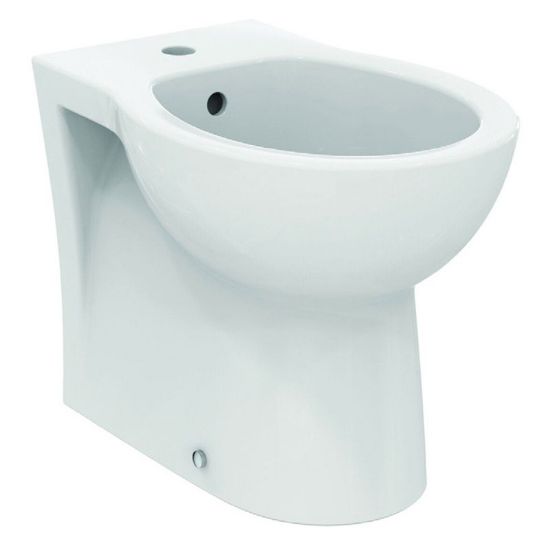 Immagine di BIDET EUROVIT FILO PARETE CERAMICA BIANCA IDEAL STANDARD