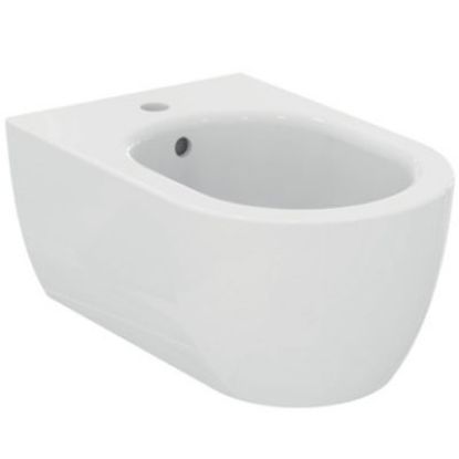 Immagine di BIDET BLEND CURVE SOSPESO MONOFORO CERAMICA BIANCA IDEAL STANDARD