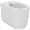 Immagine di BIDET BLEND CURVE FILO PARETE MONOFORO CERAMICA BIANCA IDEAL STANDARD