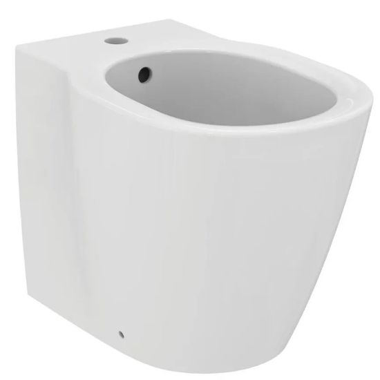 Immagine di BIDET CONNECT SPACE FILO PARETE 48 CM CERAMICA BIANCA IDEAL STANDARD