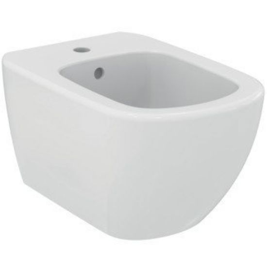 Immagine di BIDET TESI SOSPESO CERAMICA BIANCA IDEAL STANDARD