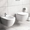 Immagine di BIDET TESI SOSPESO CERAMICA BIANCA IDEAL STANDARD