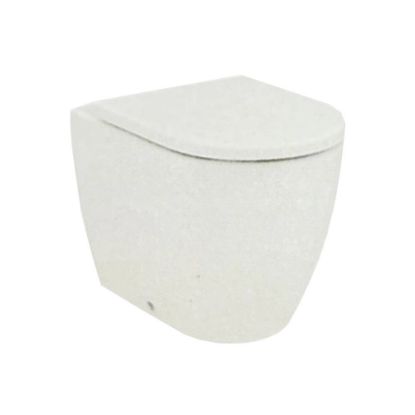 Immagine di VASO ELLISSE FILO PARETE SENZA BRIDA CON SEDILE SOFT CLOSE CERAMICA BIANCA IDEAL STANDARD