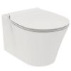 Immagine di VASO CONNECT AIR SOSPESO CON SEDILE SLIM CERAMICA BIANCA IDEAL STANDARD
