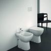 Immagine di BIDET I.LIFE A A TERRA DISTANZIATO MONOFORO CERAMICA BIANCA IDEAL STANDARD