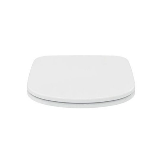 Immagine di COPRIWATER I.LIFE A (PER ARTICOLI T467201-T467301) CHIUSURA NORMALE BIANCO LUCIDO IDEAL STANDARD