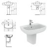 Immagine di LAVABO ESEDRA 65x47 CM INSTALLAZIONE SOSPESA MONOFORO CERAMICA BIANCA IDEAL STANDARD