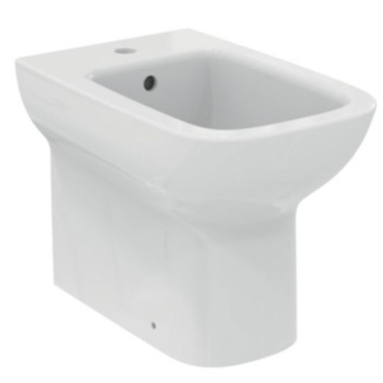 Immagine di BIDET ESEDRA FILO PARETE CERAMICA BIANCA IDEAL STANDARD