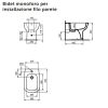 Immagine di BIDET ESEDRA FILO PARETE CERAMICA BIANCA IDEAL STANDARD