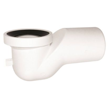 Immagine di CURVA TECNICA WC UNIVERSALE PER SCARICO PAVIMENTO Ø 110 MM