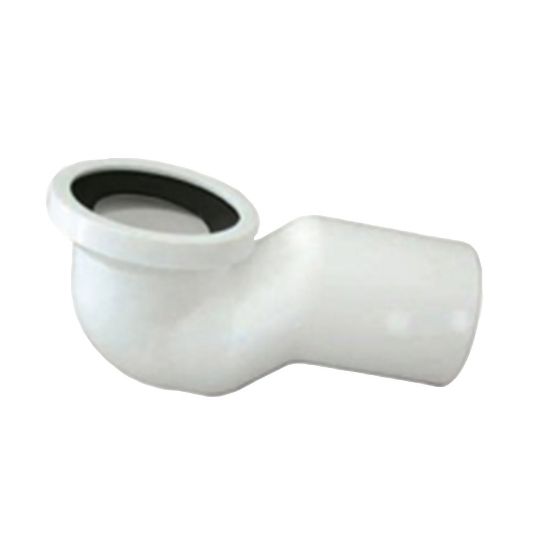 Immagine di CURVA TECNICA WC UNIVERSALE PER SCARICO A PAVIMENTO Ø 100 MM