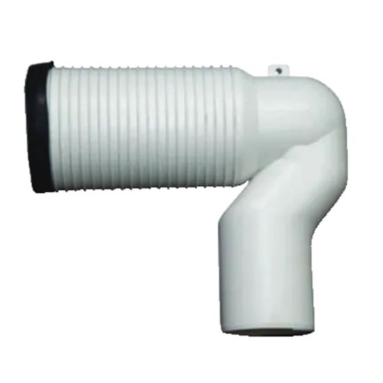 Immagine di CURVA TECNICA WC TIPO LUNGO PER SCARICO A PAVIMENTO Ø 100 MM