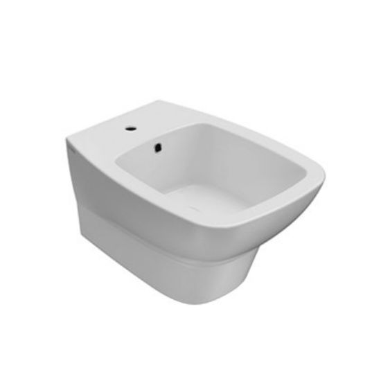 Immagine di BIDET DAILY SOSPESO 53x37 CM CERAMICA BIANCA GLOBO