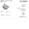Immagine di BIDET DAILY SOSPESO 53x37 CM CERAMICA BIANCA GLOBO