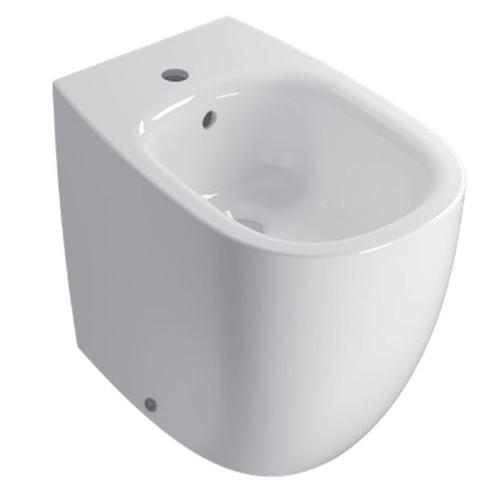 Immagine di BIDET DAILY NEW FILO PARETE CM 53x35 CERAMICA BIANCA GLOBO