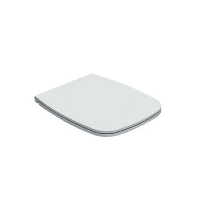 Immagine di COPRIWATER DAILY 53x37 CM CHIUSURA RALLENTATA BIANCO LUCIDO GLOBO