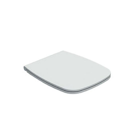 Immagine di COPRIWATER DAILY 53x37 CM CHIUSURA RALLENTATA BIANCO LUCIDO GLOBO