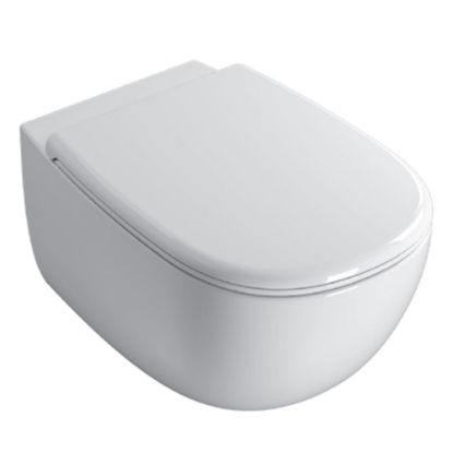 Immagine di VASO DAILY NEW SOSPESO 53x35 CM CERAMICA BIANCA OPACA GLOBO (SENZA SEDILE)