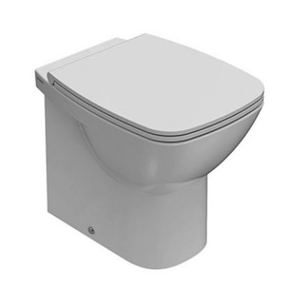 Immagine di VASO DAILY FILO PARETE 53x37 CM CERAMICA BIANCA GLOBO (SENZA SEDILE)