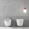 Immagine di BIDET FORTY3 SOSPESO 57x36 CM CERAMICA BIANCA GLOBO