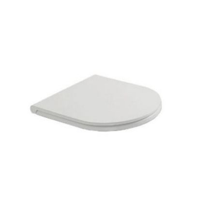 Immagine di COPRIWATER FORTY3 (PER ARTICOLO FOS06) CHIUSURA RALLENTATA BIANCO LUCIDO GLOBO