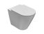 Immagine di VASO FORTY3 FILO PARETE SENZA BRIDA 57x36 CM CERAMICA BIANCA GLOBO (SENZA SEDILE)