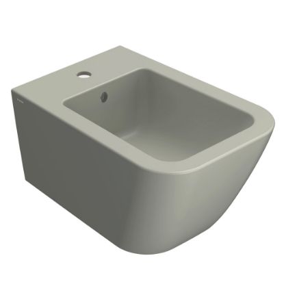 Immagine di BIDET STONE SOSPESO 52x36 CM CERAMICA COLORE CACHEMIRE GLOBO
